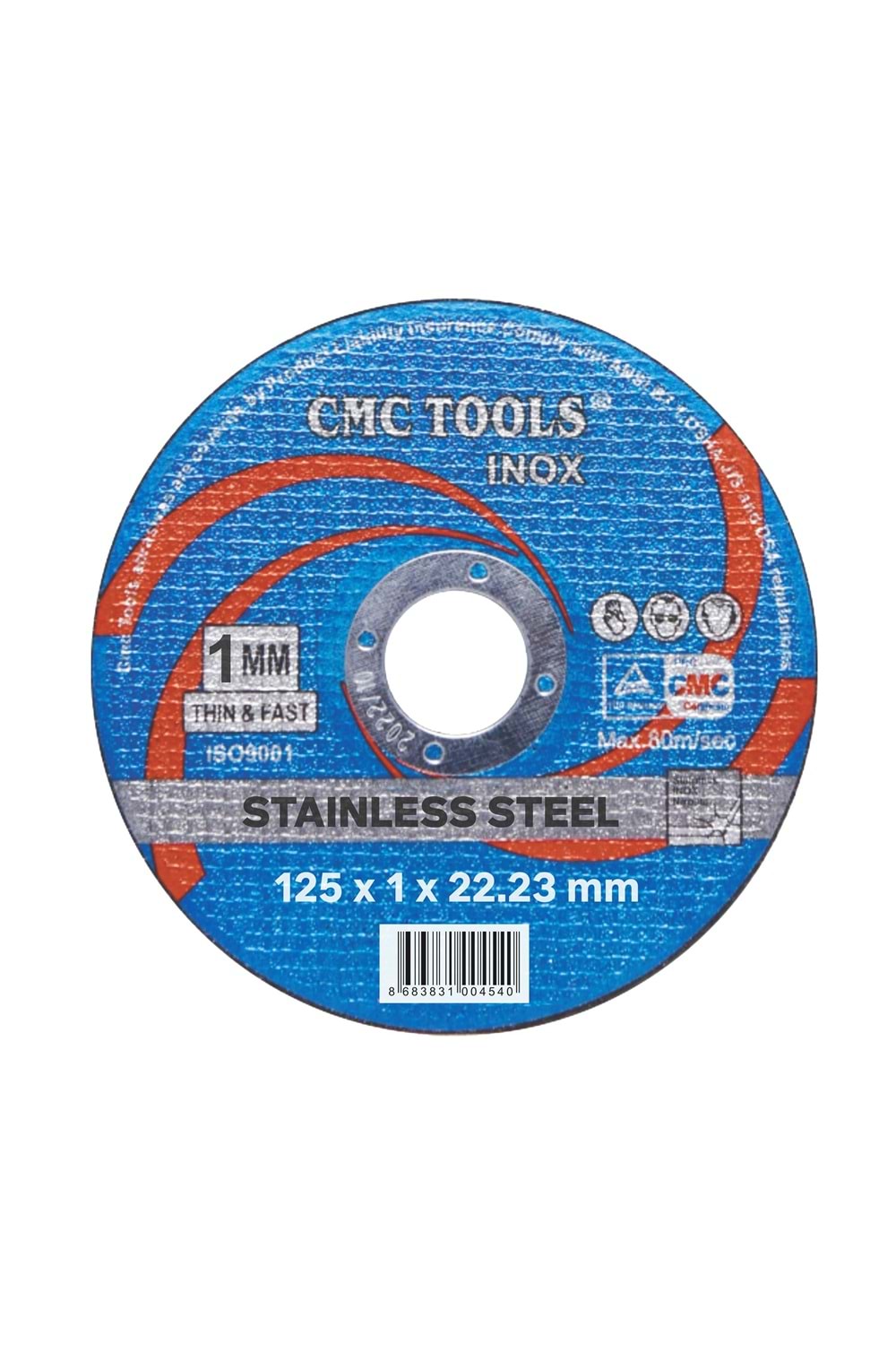 İnox Kesici Taş 125*1 Mm Cmc Tools