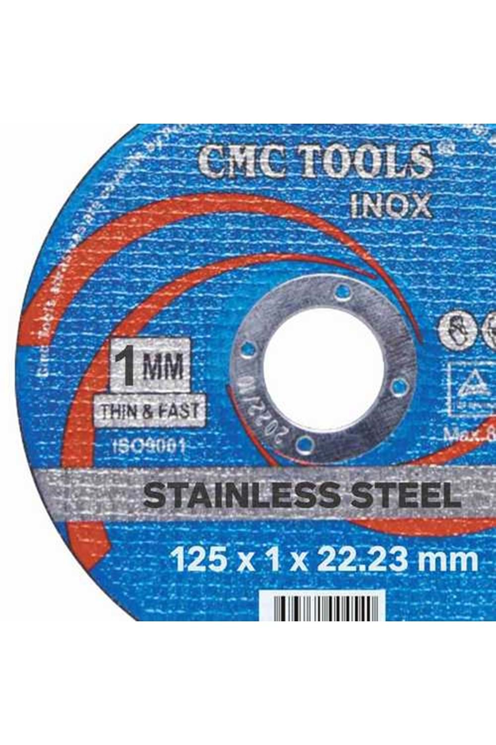 İnox Kesici Taş 125*1 Mm Cmc Tools