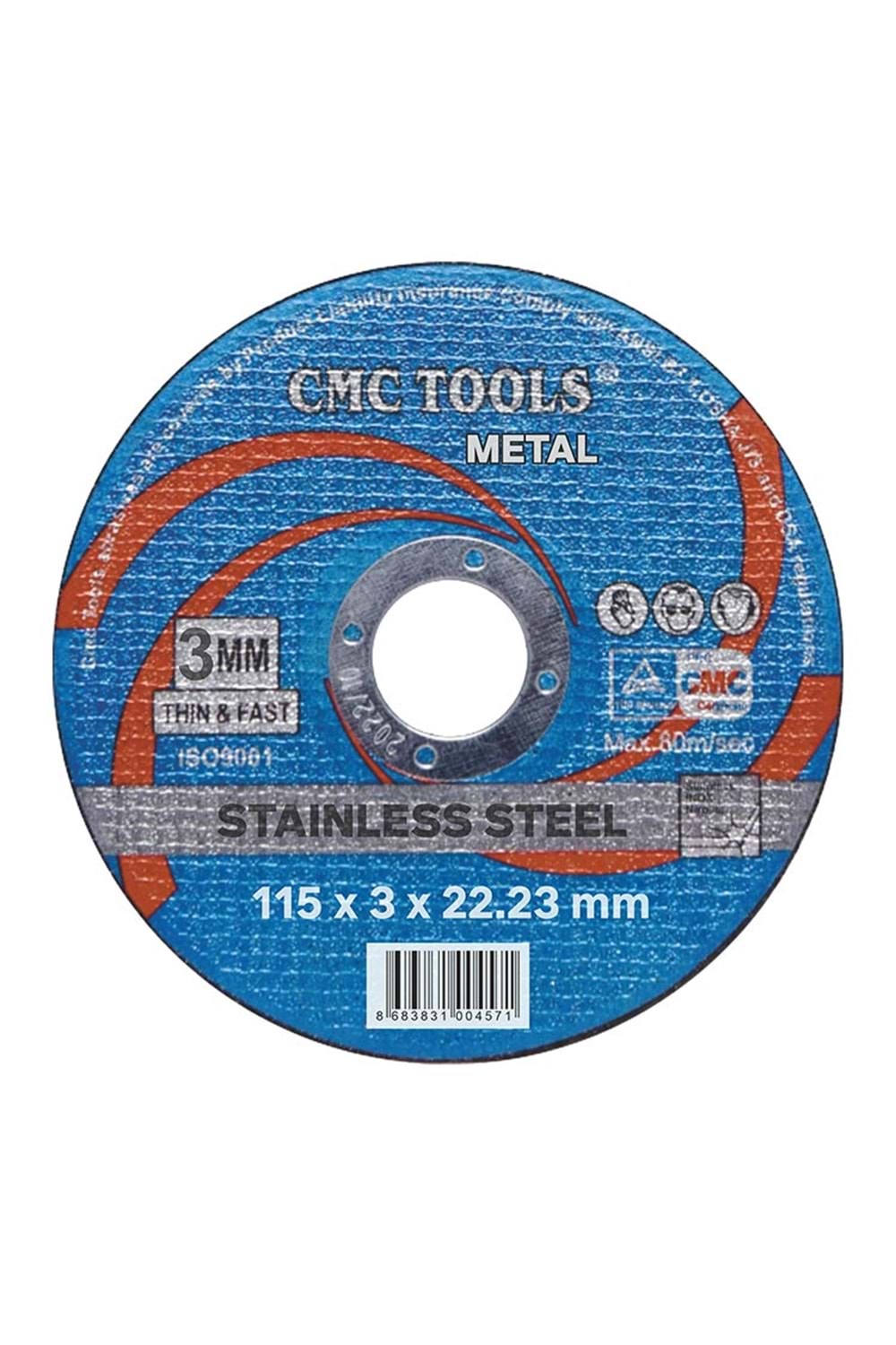 Kesici Taş 115*3.0 Cmc Tools Metal Kesici Taş Canavar Taşı Metal Canavar Taşı