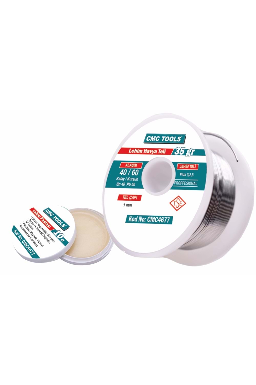 Lehim Seti Pastalı 2’li 40/60 Alaşım 35 Gr