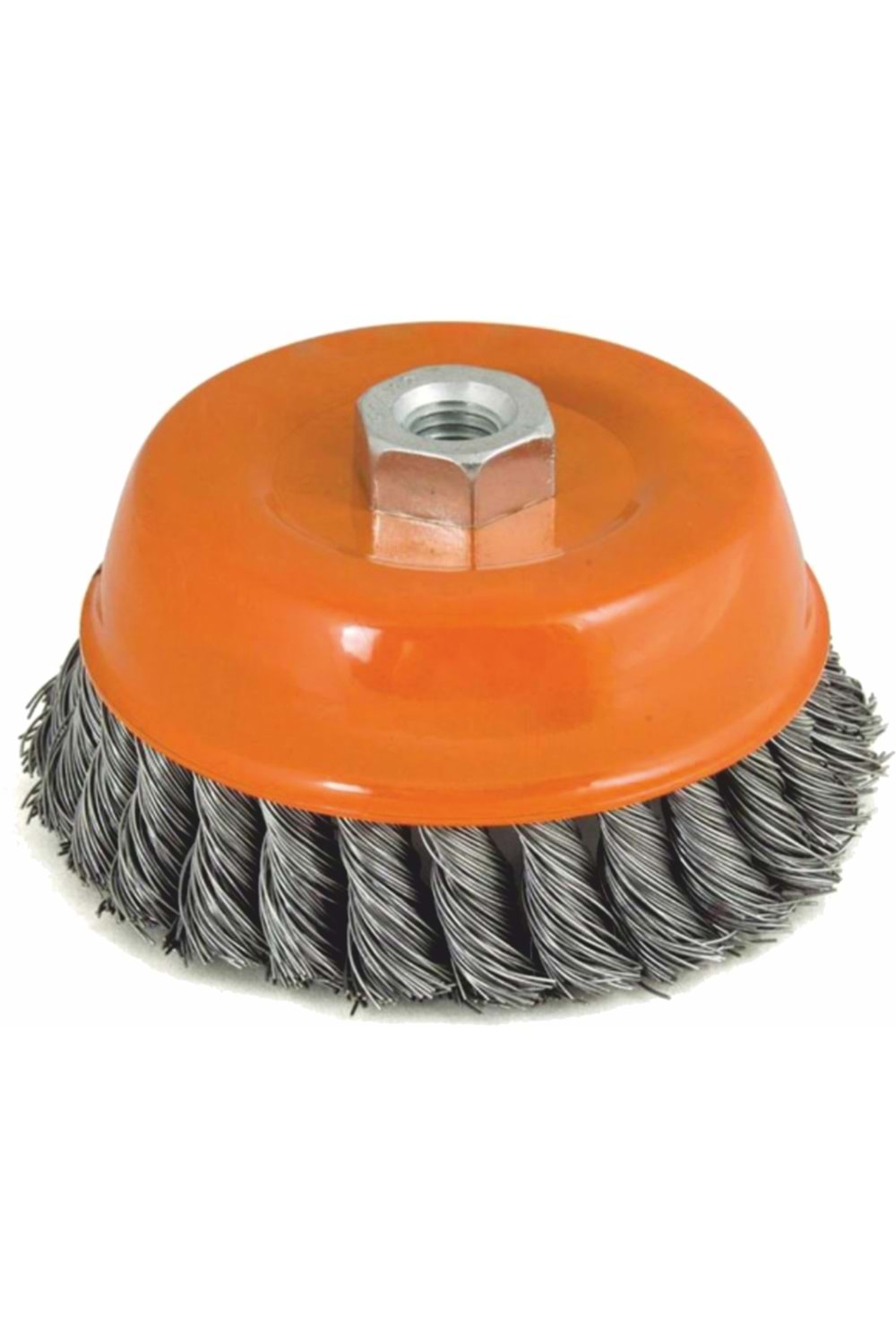 Çanak Fırça Burgulu Çanak Fırça 85 Mm