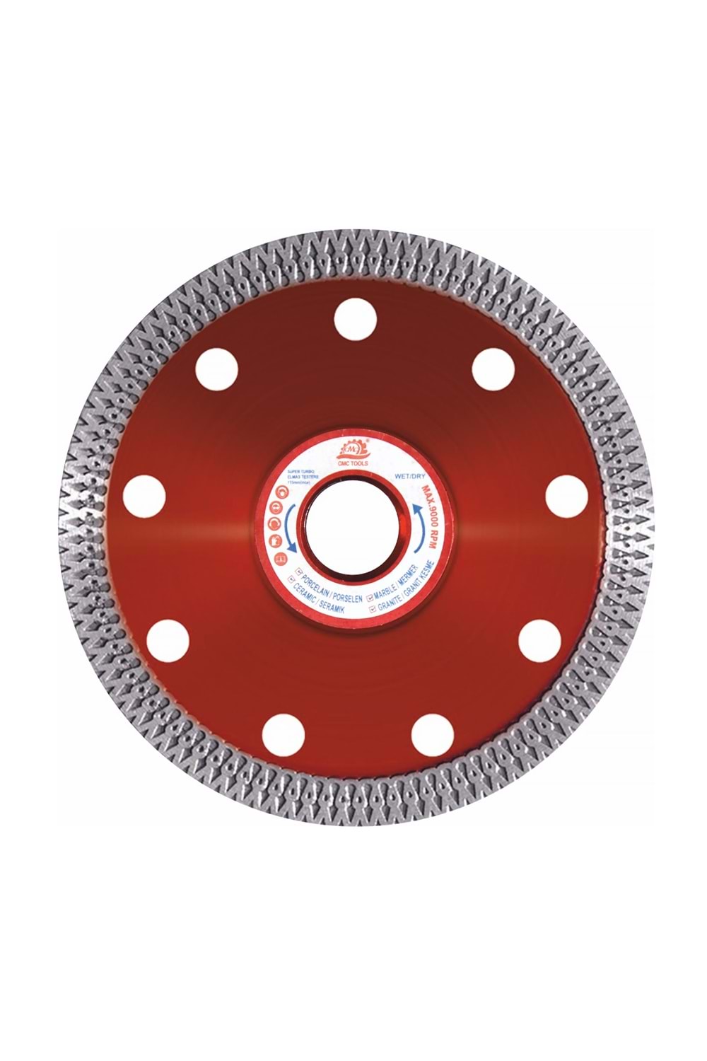 Elmas Testere 115*1.1 Mm Tools Turbo Elmas Testere Kesici Turbo İnce Elmas Testere Seramik Elmas Kesici Granit Elmas Kesici