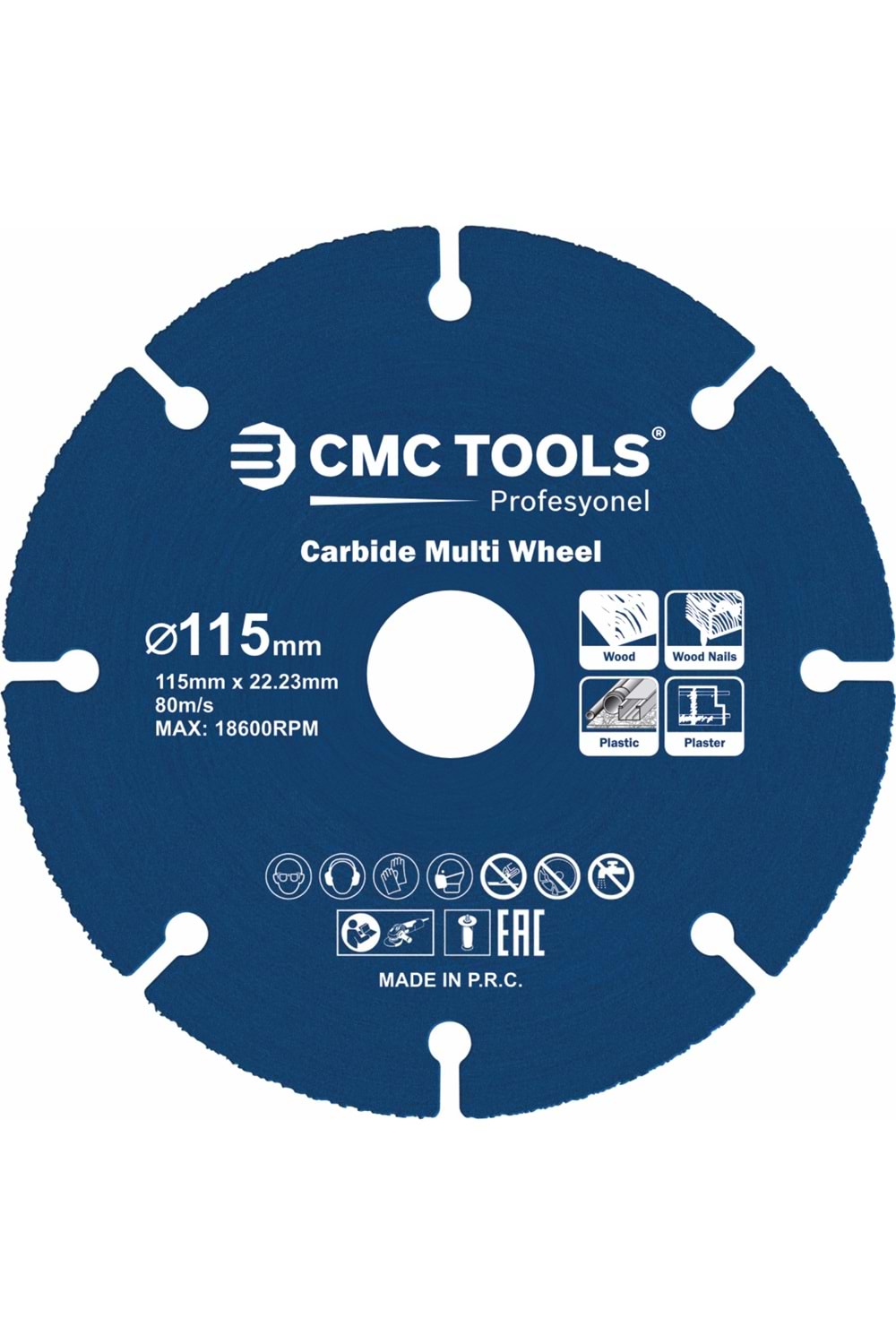 Çok Amaçlı Testere 115*22 Cmc Tools