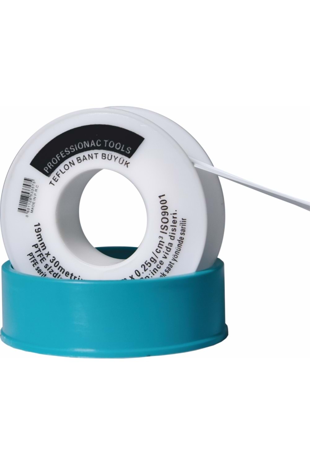 Teflon Bant Küçük 8 Mt X 12mm