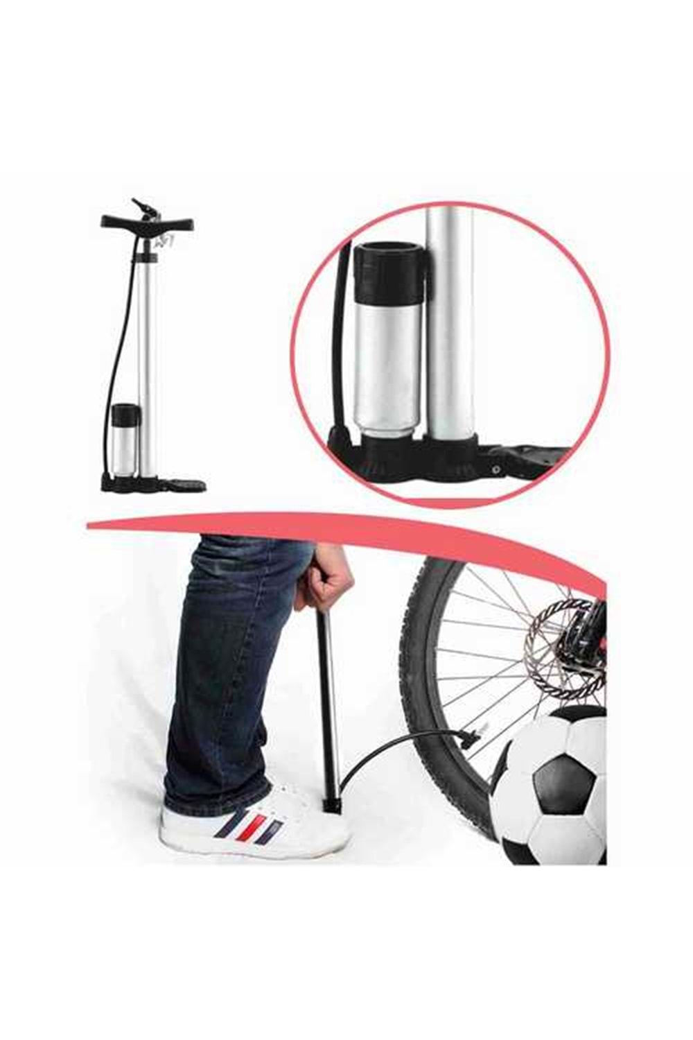 Pompa Cmc Krom Saatli El Pompası