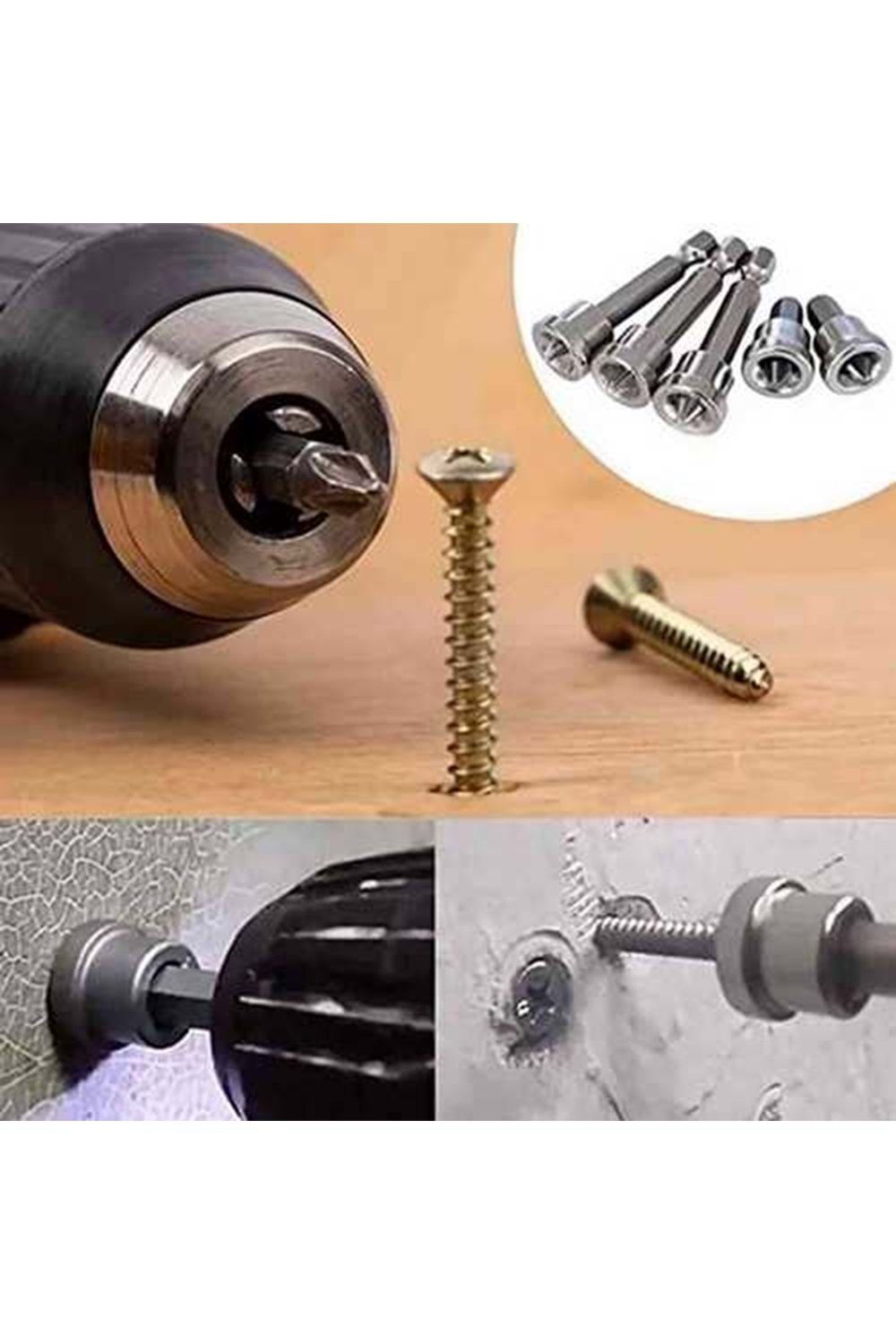 Bits Uç Şapkalı PH2 25 mm Dmax Stoplu