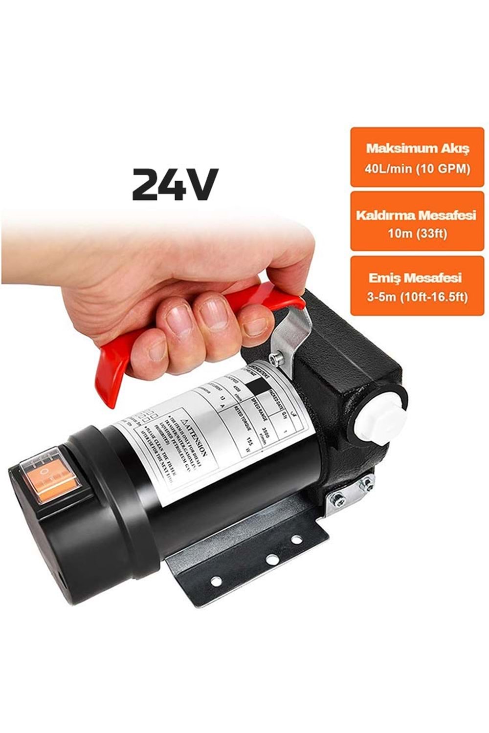 Mazot Pompası Emka 24V Akaryakıt Pompası