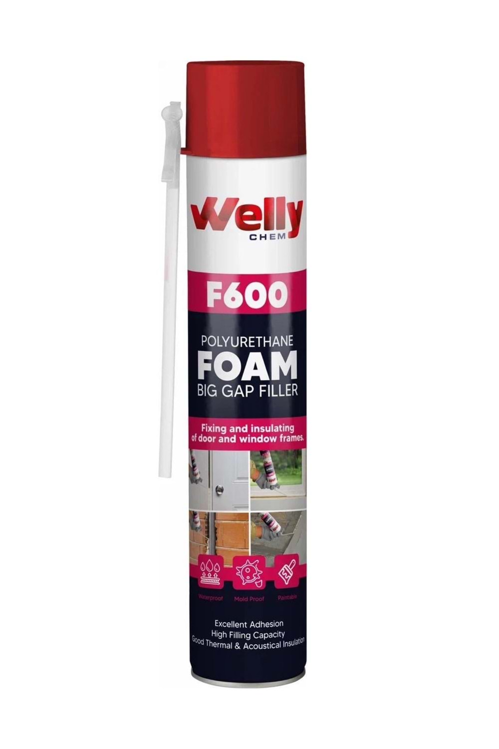 Welly Pu Köpük 600 Ml