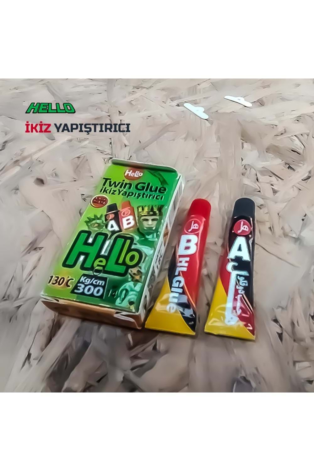 İkiz Yapıştırıcı Güçlü Hello 14 Gr-130 C-30Kg/Cm
