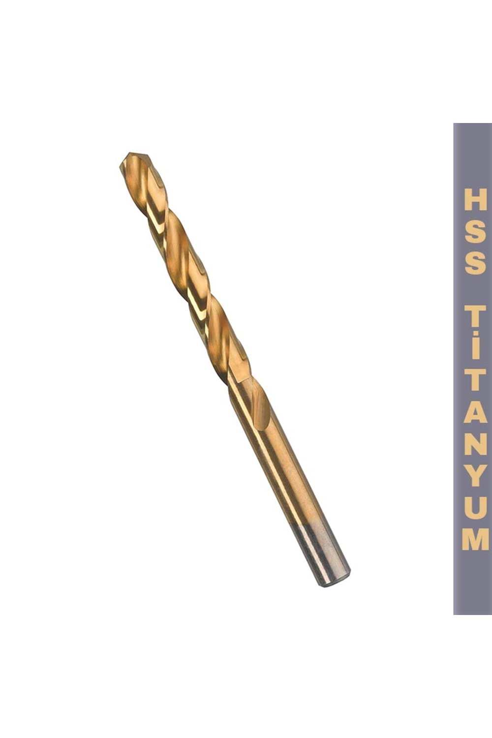 Matkap Ucu HSS Titanyum 10 mm Metal Delme Ucu