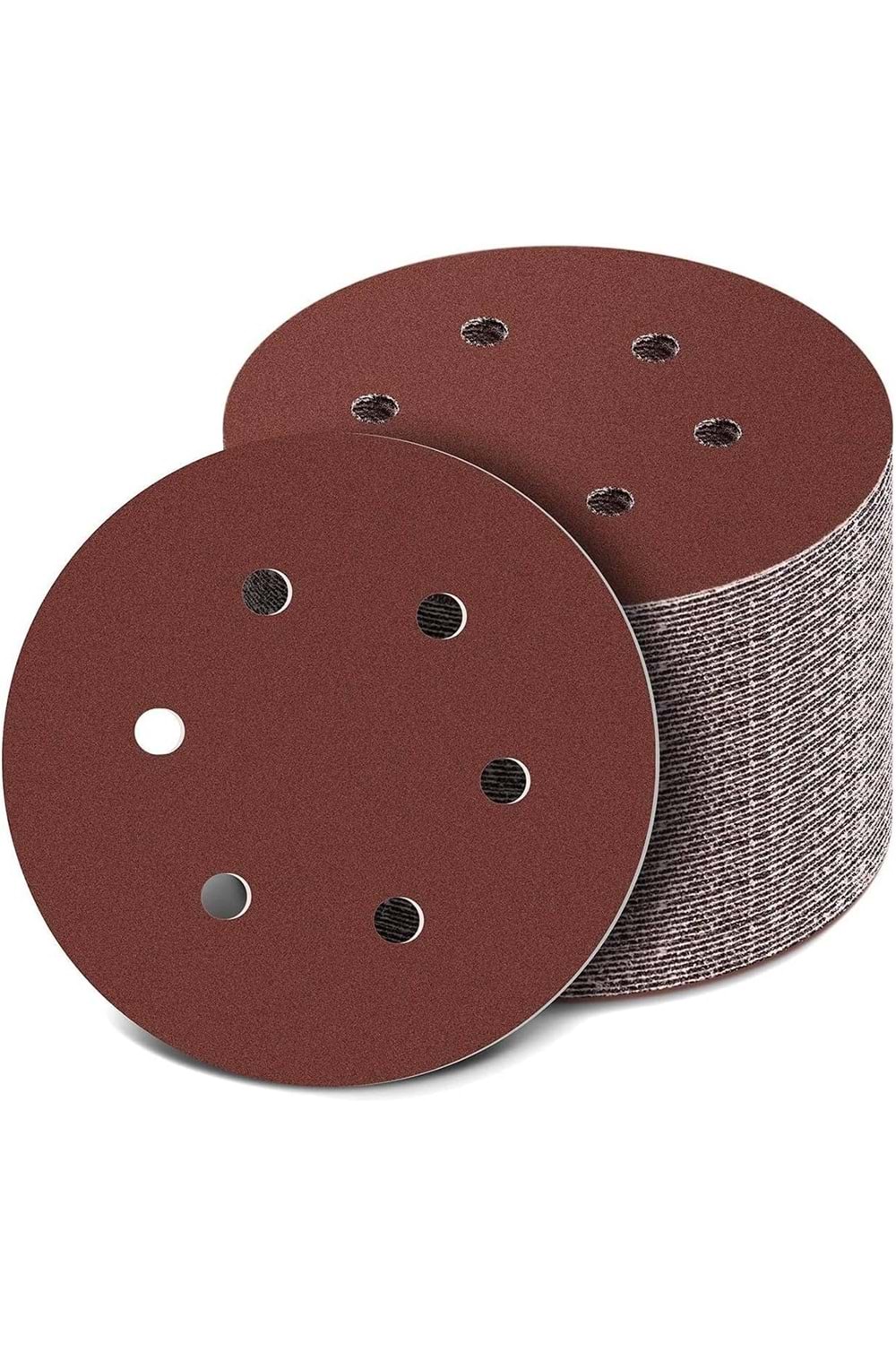 Cırtlı Zımpara Pedi 150 Mm 150 Kum ( Delikli )