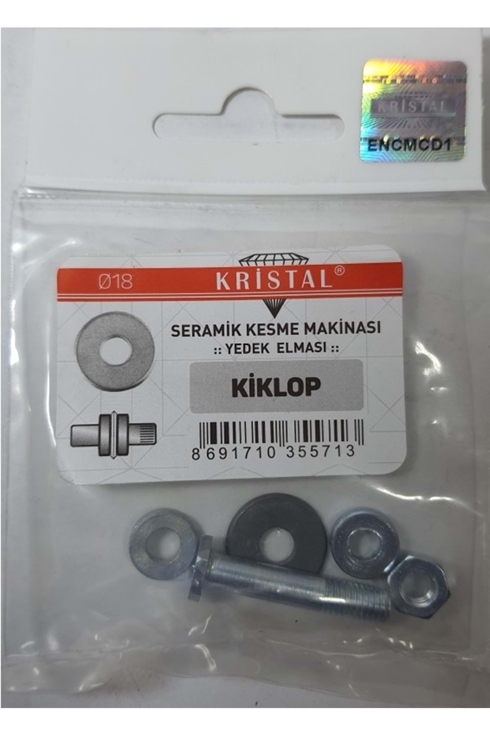 Seramik Kesme Makinası Yedek Elması Kiklop Kristal