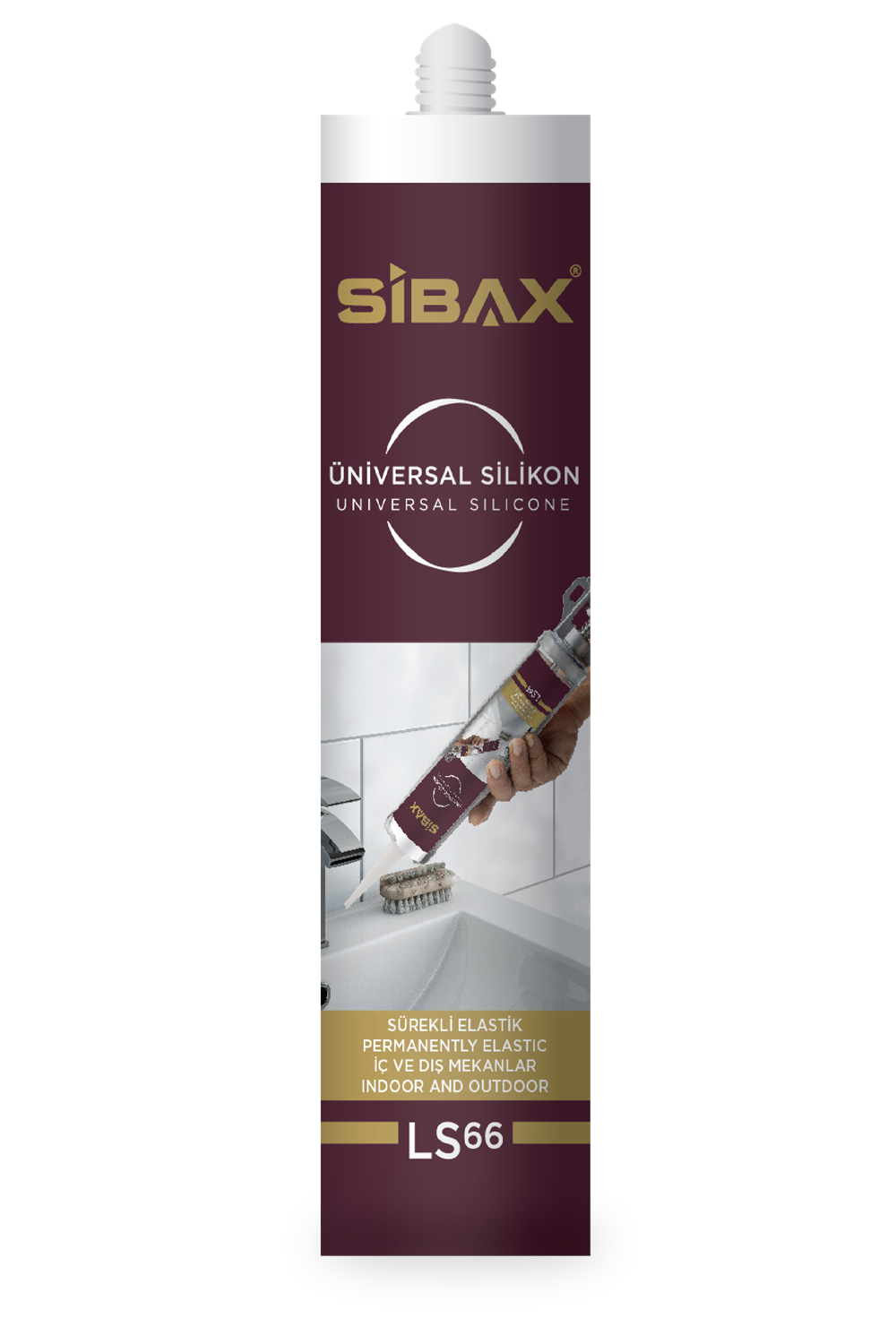 Sibax Universal Silikon 280 Gr Şeffaf | Genel Amaçlı Silikon