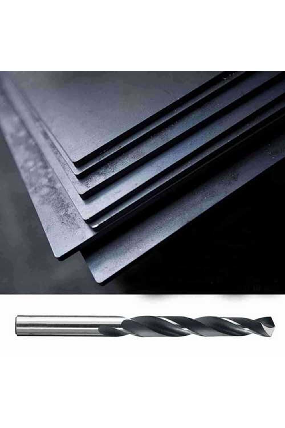 HSS DIN 338 7 Mm Meşem Metal Delme profesyonel Matkap Ucu