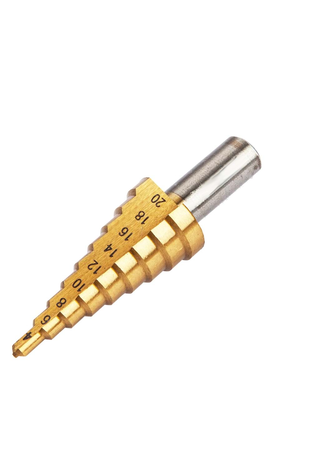Kademeli 4-20 Mm Meşem Sac Delme profesyonel Matkap Ucu