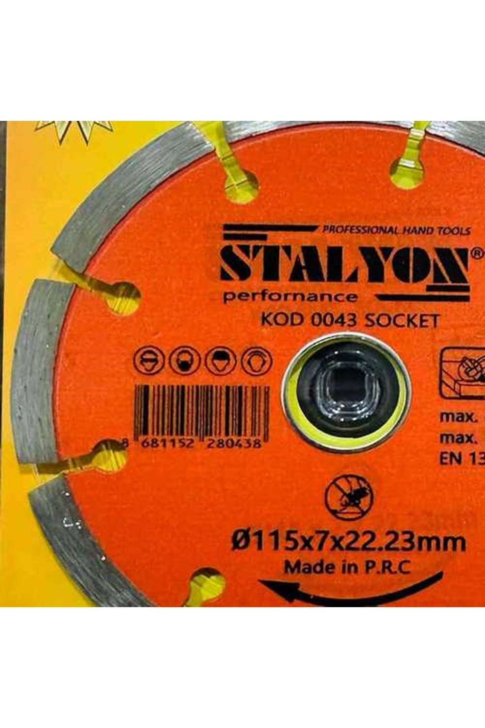 Mermer Kesici Fayans Kesici Stalyon Turbo Kesici 115 MM