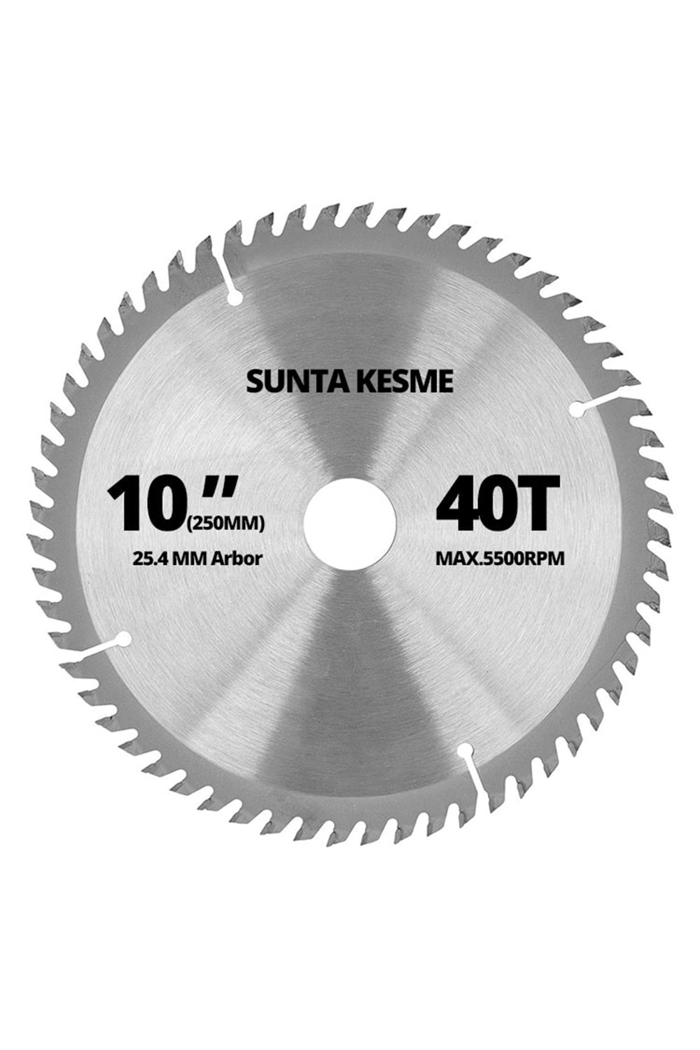 Sunta Kesme Elmaslı Ecole 250x40Tx25.4 MM Ahşap ve Ağaç Kesme Testeresi