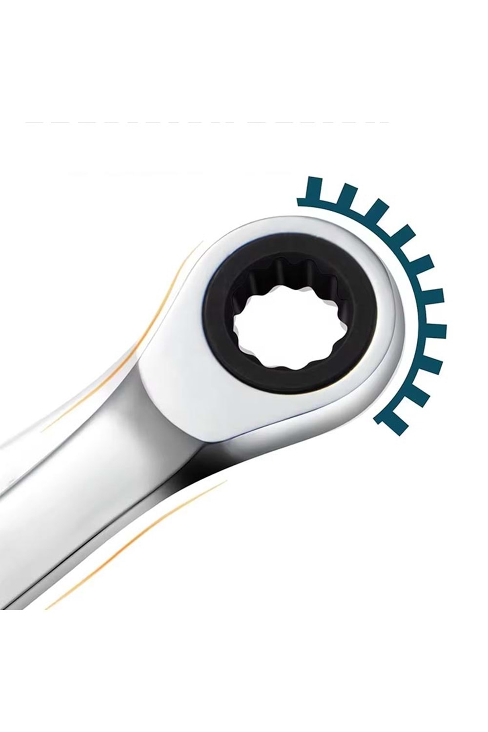 Anahtar Cırcır Kombine 13 mm Tekli Premium