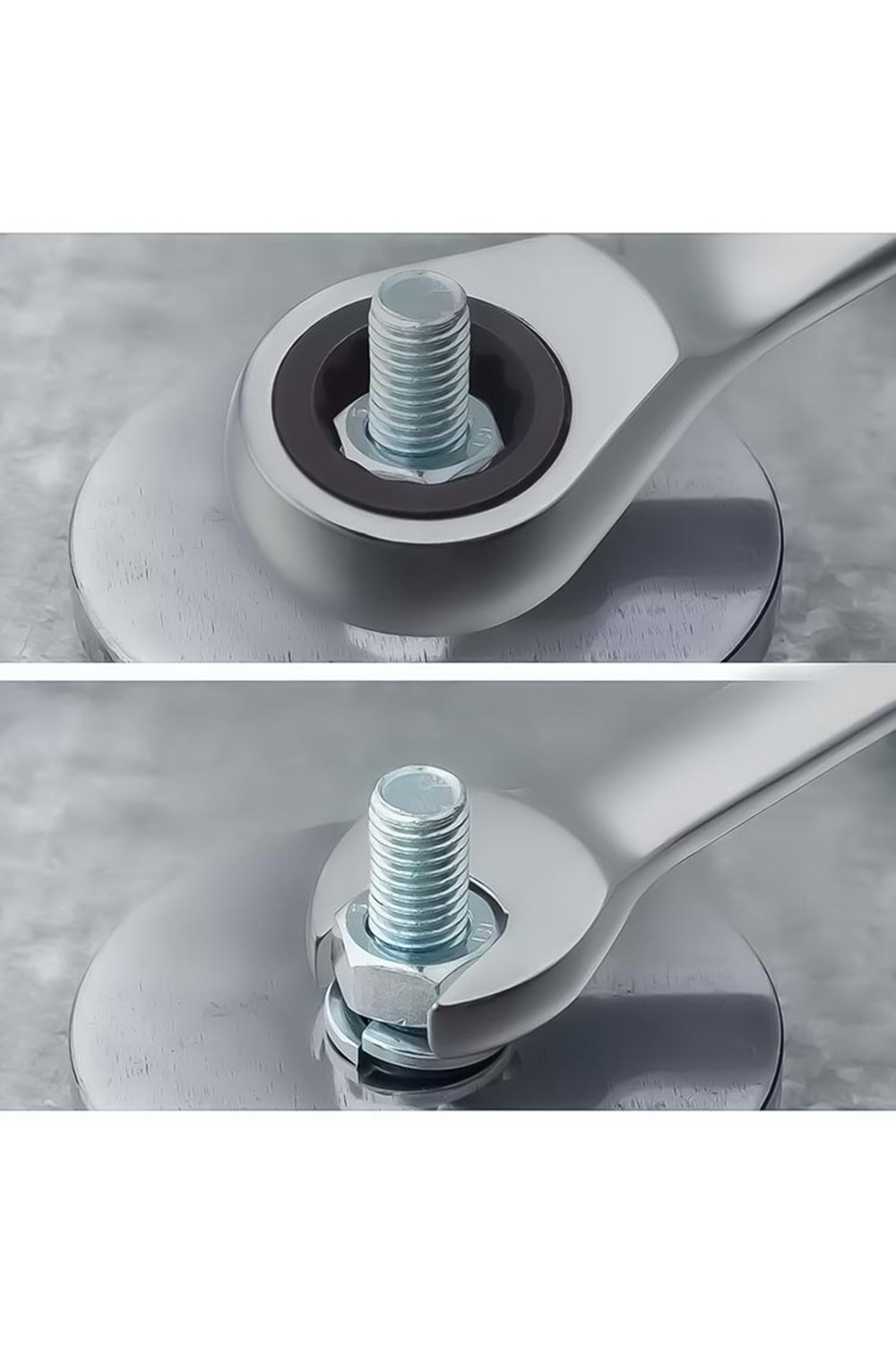 Anahtar Cırcır Kombine 13 mm Tekli Premium
