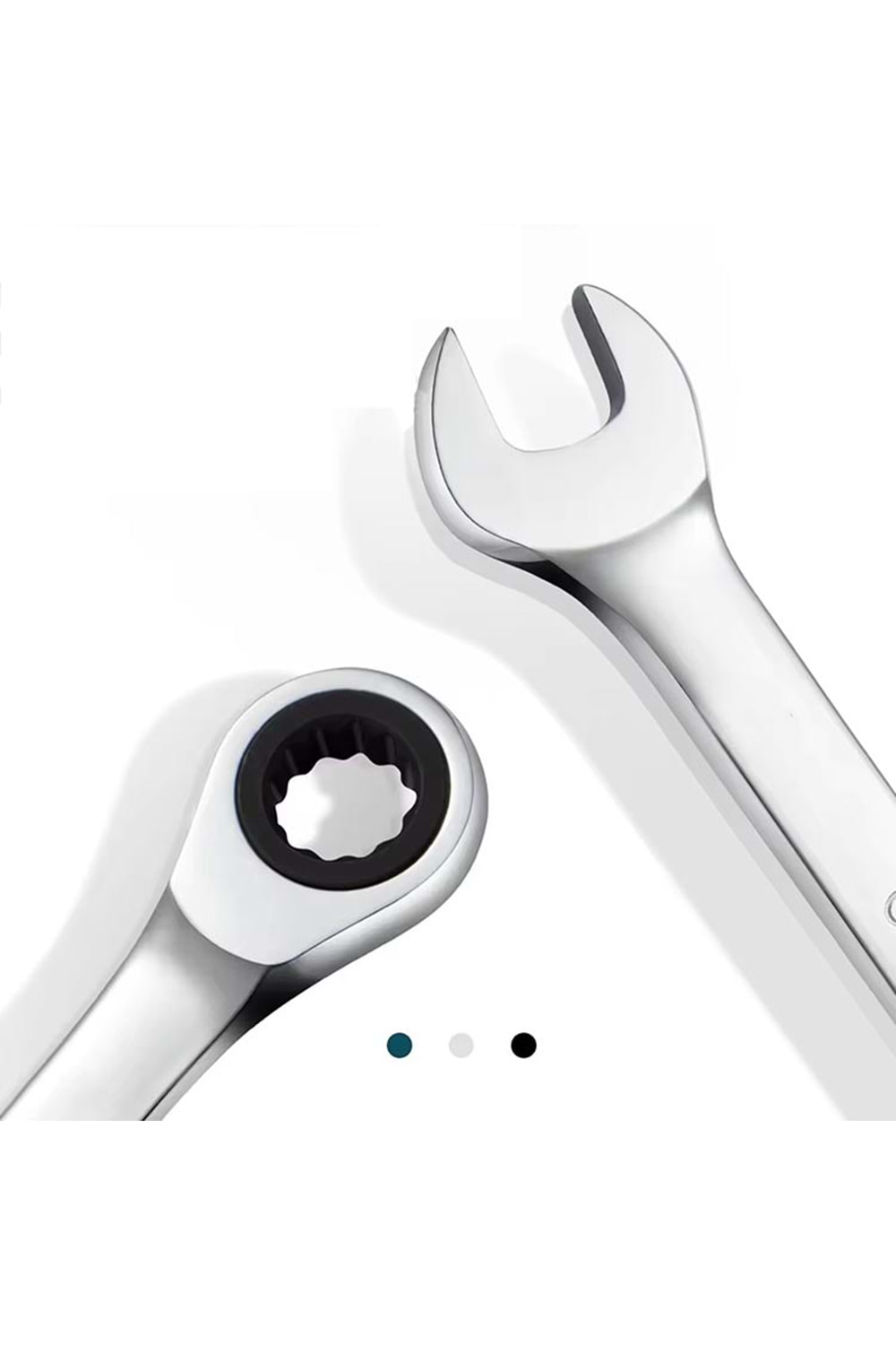Anahtar Cırcır Kombine 15 mm Tekli Premium