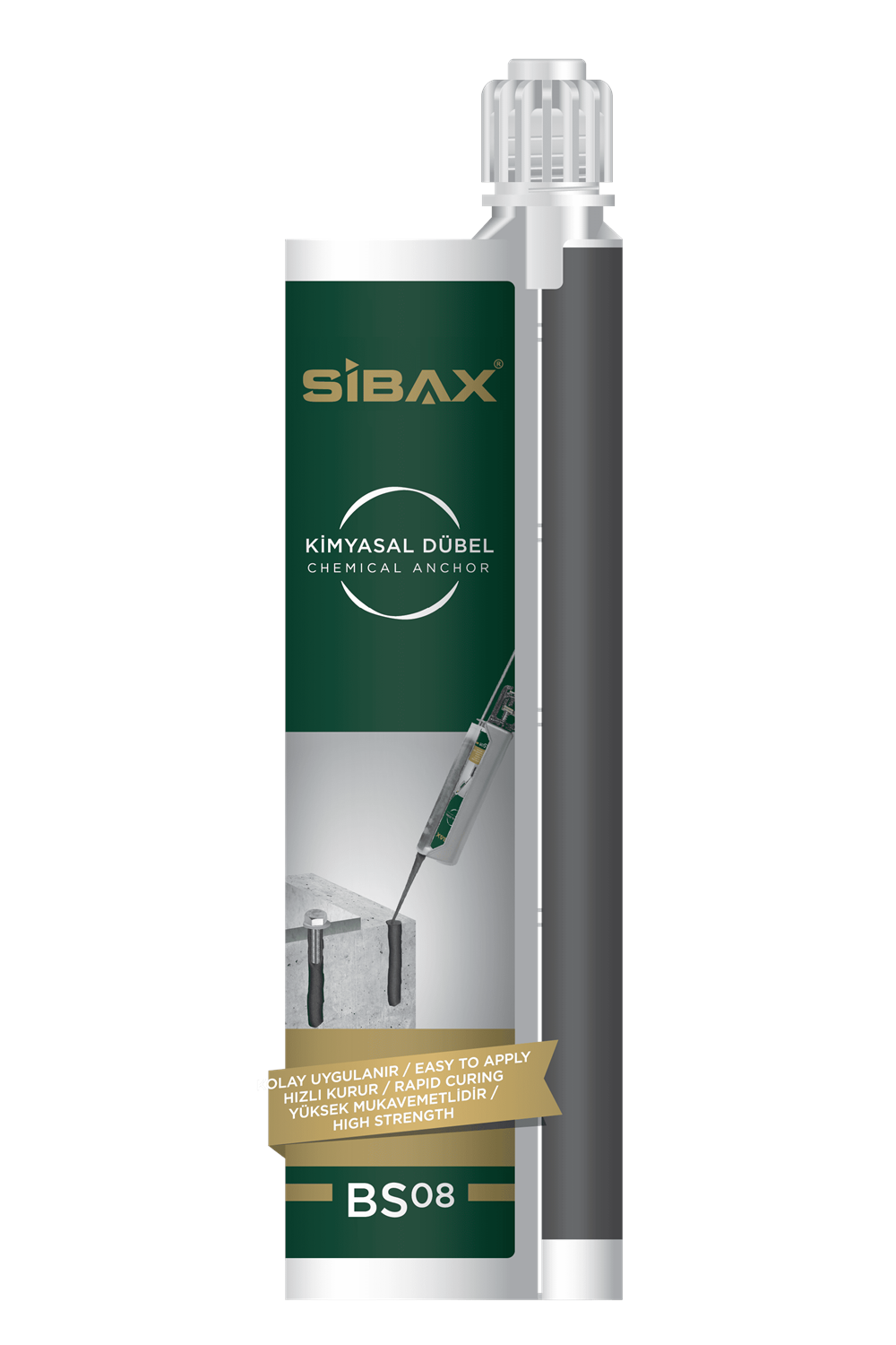 Sibax Kimyasal Dübel 345 Ml BS08