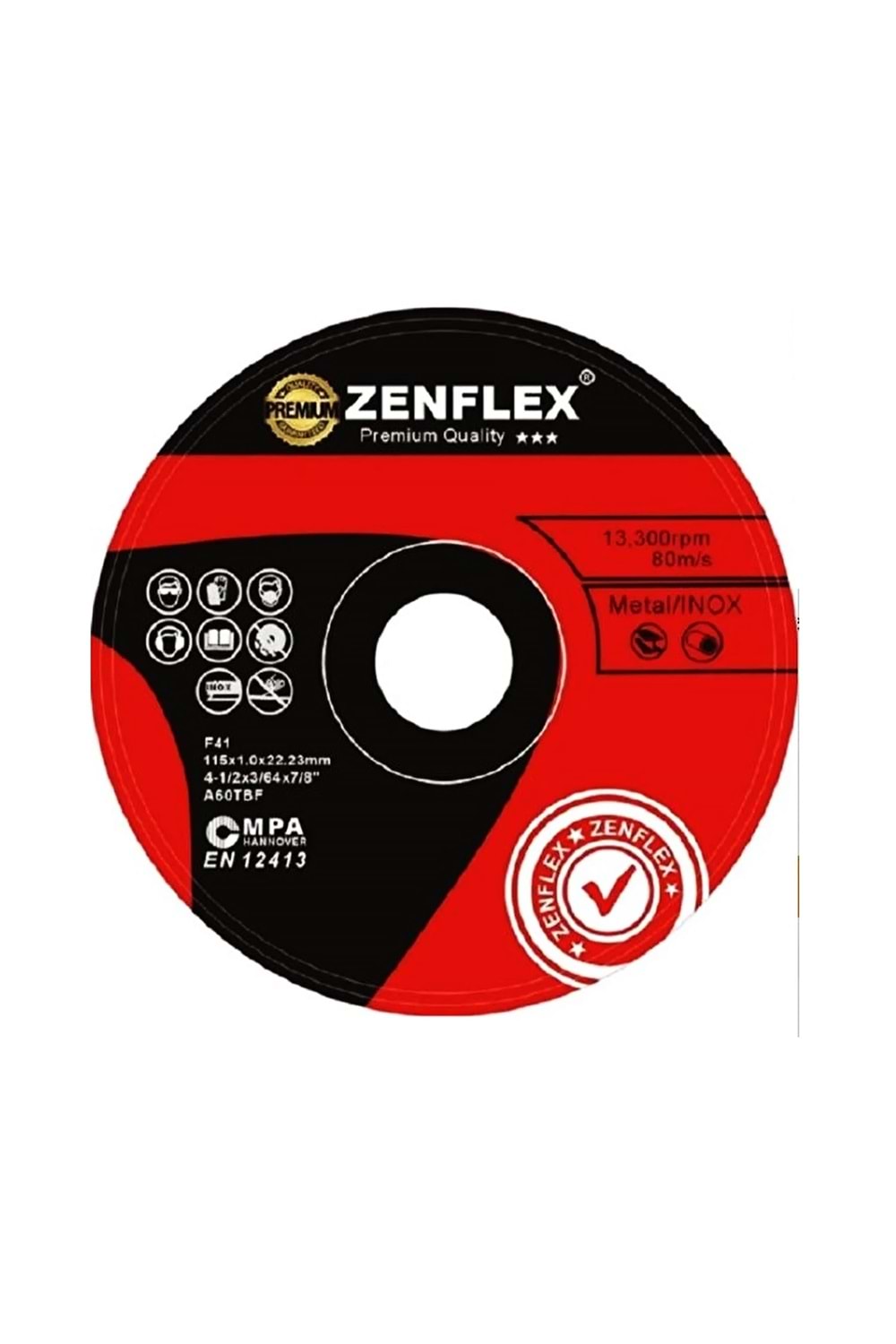 İnox Kesici Taş 115*1 Zenflex