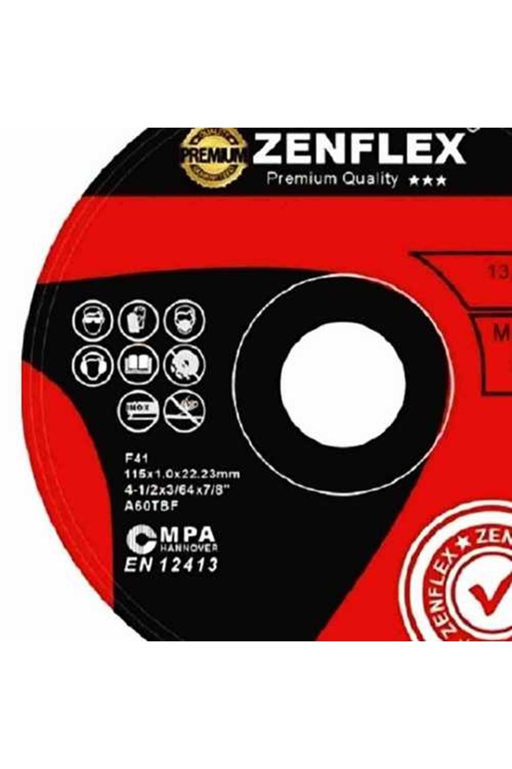 İnox Kesici Taş 115*1 Zenflex