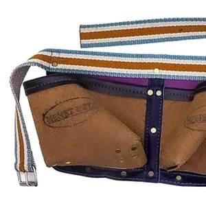 Çivi Önlüğü 3 Cepli Suni Deri Cepli Dost Çelik – Dayanıklı ve Pratik Kullanım