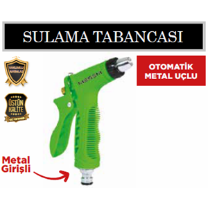 Sulama Tabancası Otomatik Metal Uçlu Sulama Tabancası