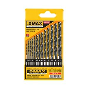 Matkap Uç Seti 13 Parça Metal HSS