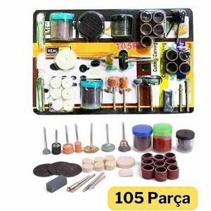 Gravür Kalıpçı Seti 105 Pcs 105 Parça Metal Zımpara Gravür Taşlama Oyma Seti Kalıpçı Takımı