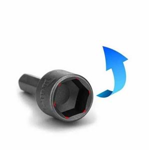 Somun Adaptörü Seti Manyetik 9 Parça 5-13 mm Çatı Adaptörü