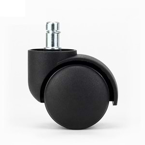 Plastik Büro Tekerleği Büyük 11 Pimli 40 Mm Mobilya Tekerleği Tekerlek 11 Pimli 40 Mm