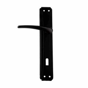 Kapı Kolu Bravo Aynalı Siyah Oda Kapı Kolu 2 Li Kapı Kolu Takım