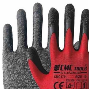 Eldiven Latex Eldiven 1/2 Kırmızı