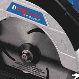 Daire Testere Makinası 1550 Watt Cmc Tools Daire Testere Profesyonel Makine 2 Yıl Garanti