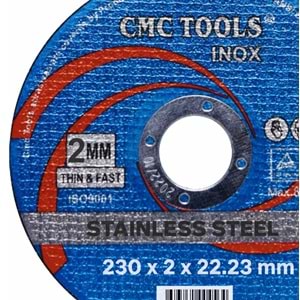İnox Kesici Taş 230*2.0 Cmc Tools