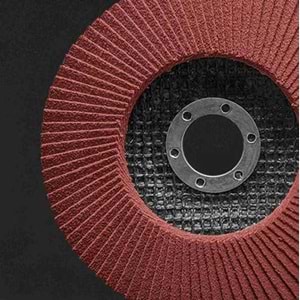 Flap Disk Zımpara 115 Mm 100 Kum Alüminyum Oksit Flap Disk Zımpara