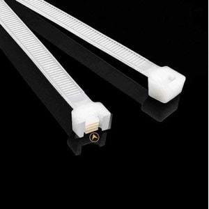 Cırt Kelepçe Beyaz Cırt Kelepçe 3.6*200