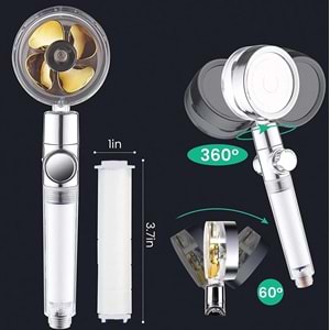 Duş Başlığı 3 Fonksiyon Pervane Cmc5092