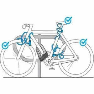 Bisiklet Kilidi Şifreli 80 Cm 12 mm