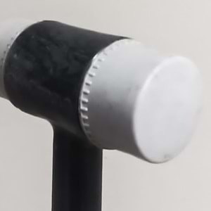 Tokmak 40 Mm Camcı Tokmağı Plastik Siyah Tokmak Seramikçi Tokmağı Fayans Tokmağı