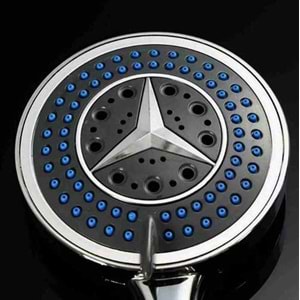 Duş Başlığı Tudor Mercedes Bilsterli Duş Başlığı Db-104 Duş Hortumu Dayanıklı Basınçlı Banyo Hortumu
