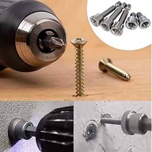 Bits Uç Şapkalı PH2 25 mm Dmax Stoplu