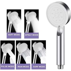 Duş Başlığı 5 Fonksiyonlu