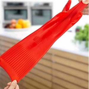 Eldiven M Beden Bay-El Ekstra Güçlü Eldiven EL435 İş Eldiveni Bulaşık Eldiveni Bay-El Kauçuk Eldiven