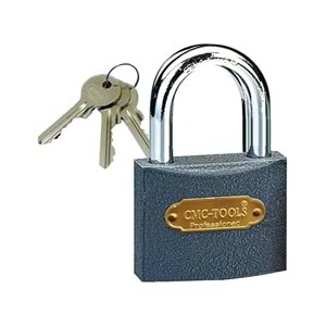 Asma Kilit Gri Kısa 38 Mm - İthal