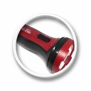 El Feneri Şarjlı GS-4531 Gold Silver