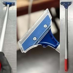 Kazıma Bıçağı Uzun Profesyonel Alüminyum Saplı Cam Kazıma 60 Cm