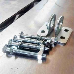 Kapı Emniyet Rezesi Milsiz Çok Amaçlı Asma Kilit Aparatı